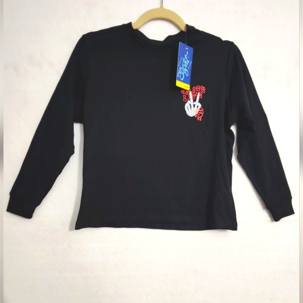 eighty eight brand youth enjoy life long sleeve t-shirt Size‎ 10/12